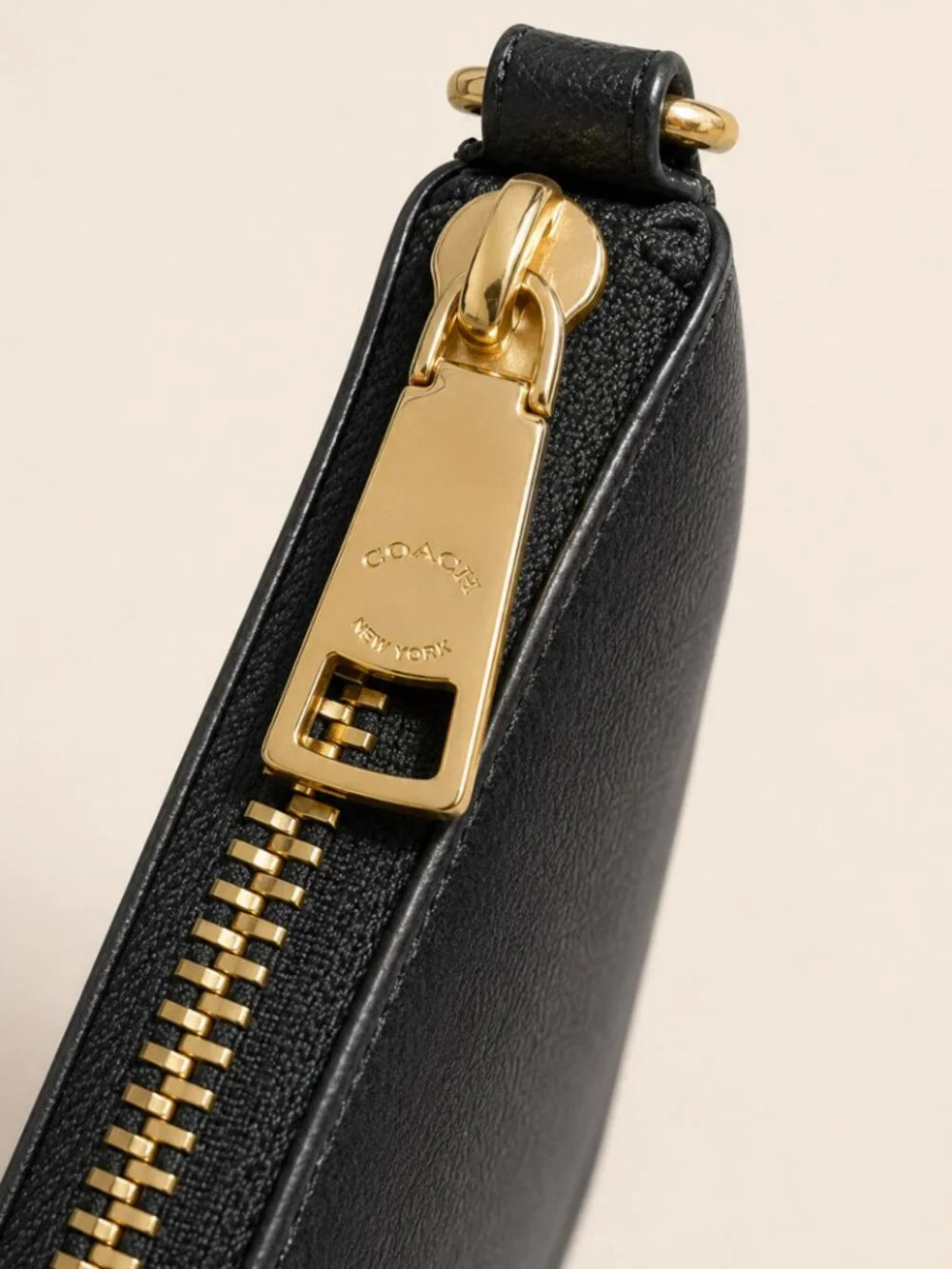 Coach Kitt Crossbody Messenger Bag Black Crossgrain Leather 59975